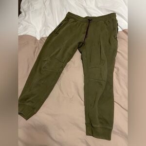 Men’s Fabletics Olive Green Jogger Pants